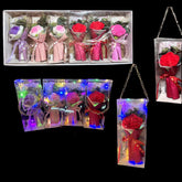 Light Up Crochet Flower Bouquets